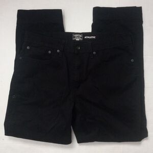 Levi's Strauss Signature Gold Athletic Fit Black Jeans 34x30